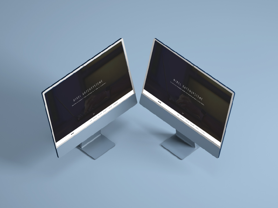 Statische Webseite für Nixel Datensysteme